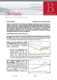 TB-Daily vom 24.11.2025