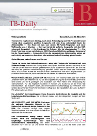 TB-Daily vom 25.03.2026