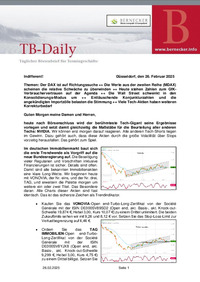 TB-DAILY : TB-Daily vom 26.02.2025