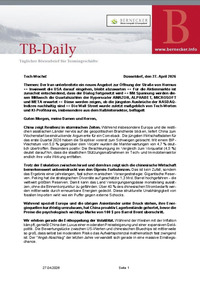 TB-Daily vom 27.04.2026