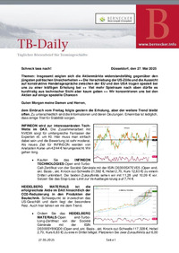 TB-Daily vom 27.05.2025