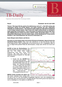 TB-Daily vom 28.04.2025