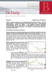 TB-Daily vom 28.05.2025