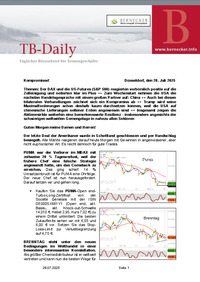 TB-Daily vom 28.07.2025