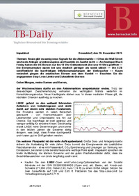 TB-Daily vom 28.11.2025