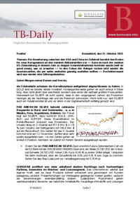 TB-Daily vom 31.10.2025