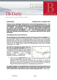 TB-daily vom 25.09.2025