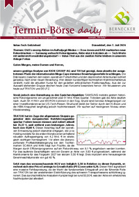 Termin-Börse daily : Termin-Börse daily vom 07.07.2026