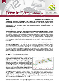Termin-Börse daily : Termin-Börse daily vom 08.09.2026
