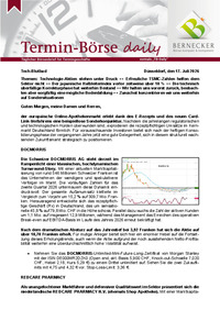 Termin-Börse daily vom 17.06.2026