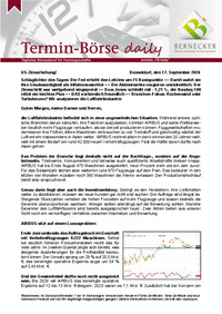 Termin-Börse daily vom 17.09.2026