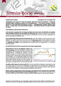 Termin-Börse daily vom 19.08.2026