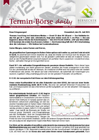 Termin-Börse daily vom 20.07.2026
