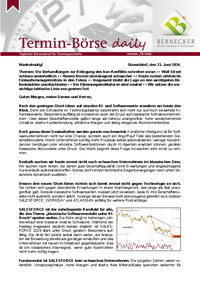 Termin-Börse daily vom 23.06.2026