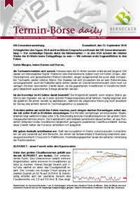 Termin-Börse daily vom 23.09.2026