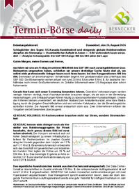 Termin-Börse daily vom 24.08.2026