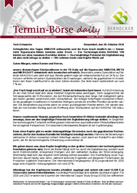 Termin-Börse daily vom 30.10.2026