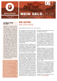 mein GELD.plus Nr. 06 vom 15.06.2026